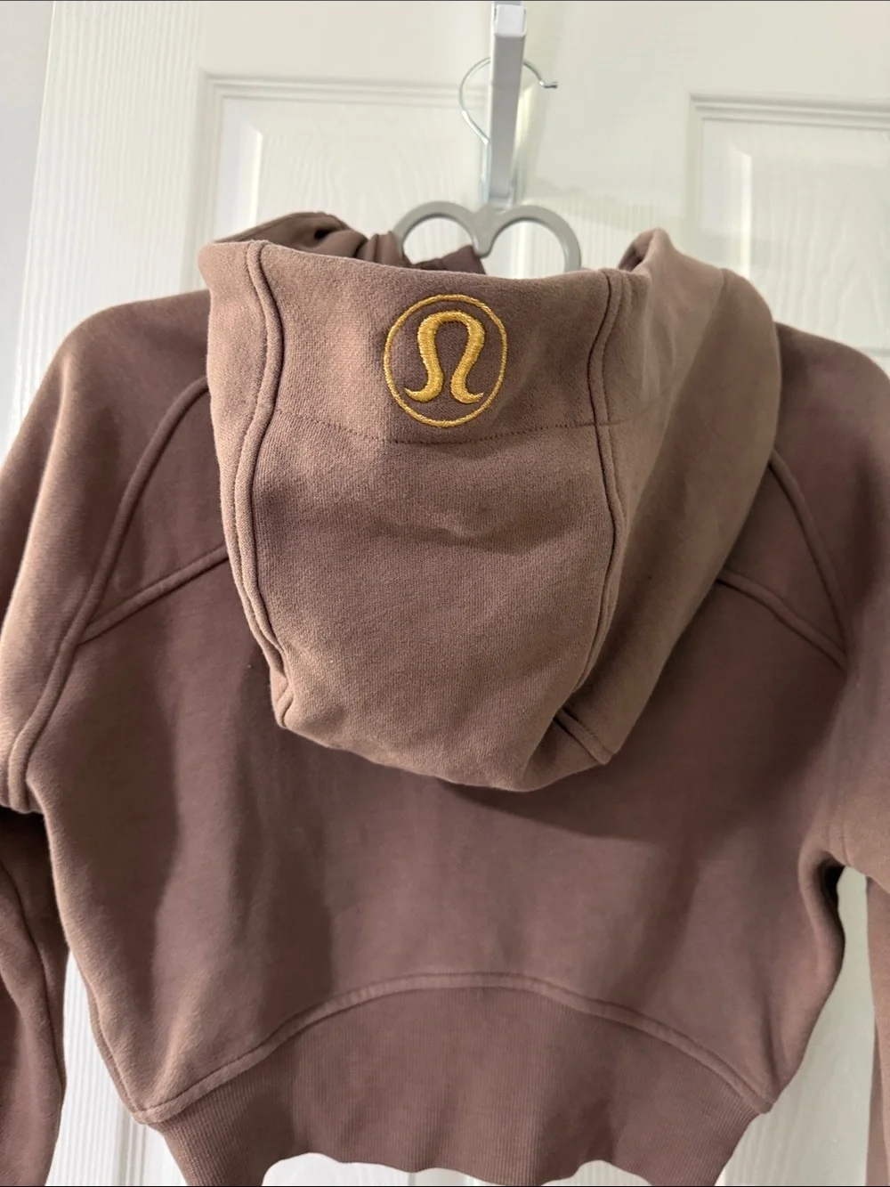 Lululemon Cropped Zip-Up Hoodie Jacket - Brown